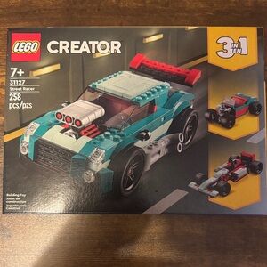 LEGO Creator 3-in-1 Street Racer - Teal and Red